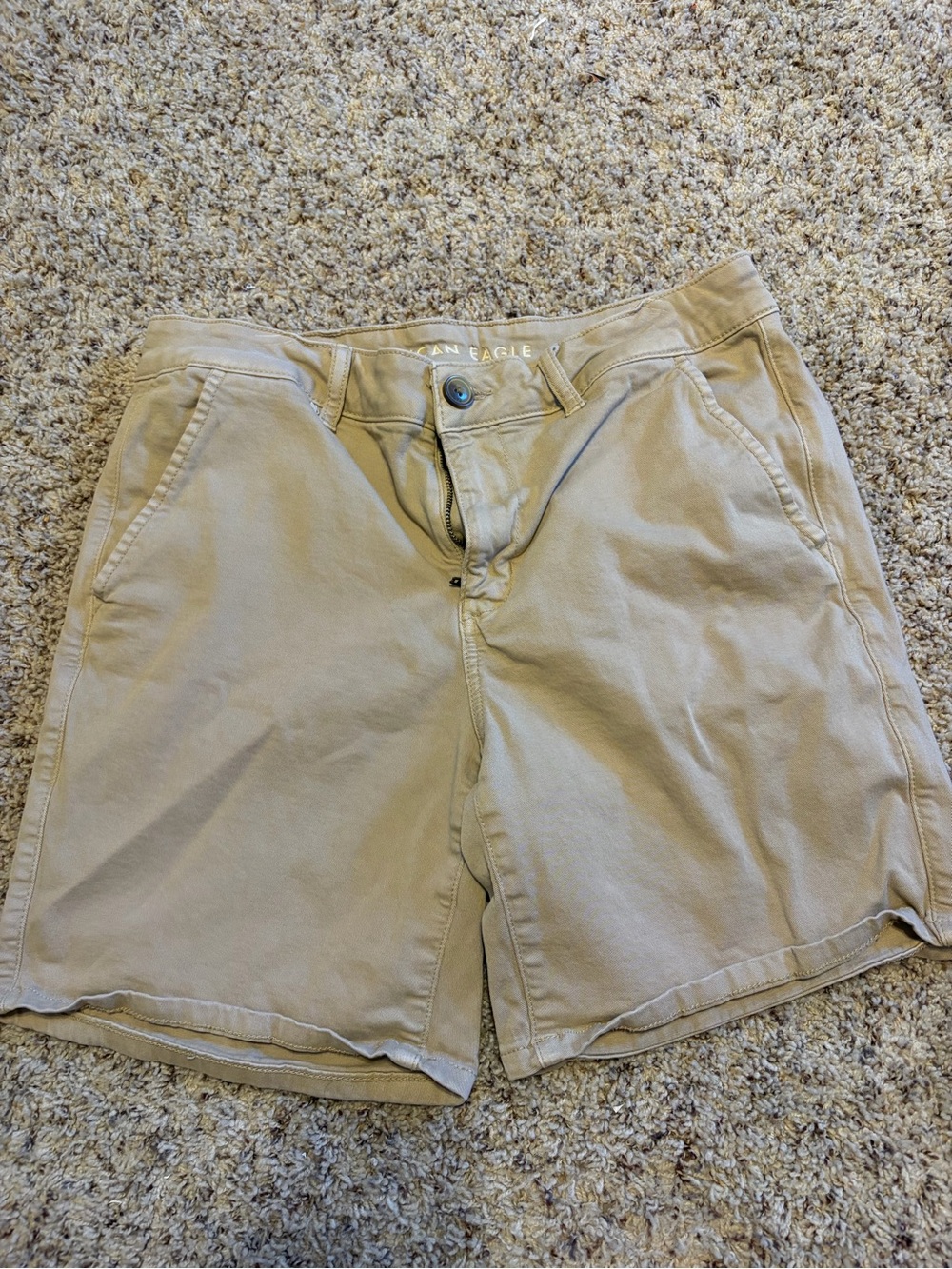 American Eagle Outfitters Khaki Women's Bermuda Shorts